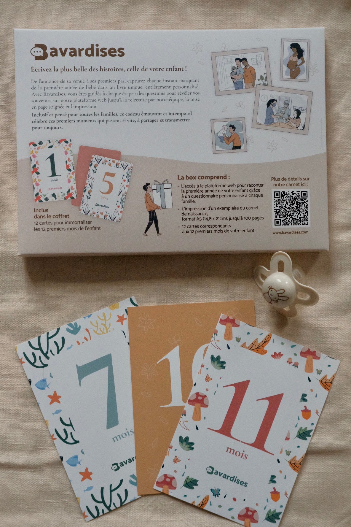 Coffret cadeau de naissance