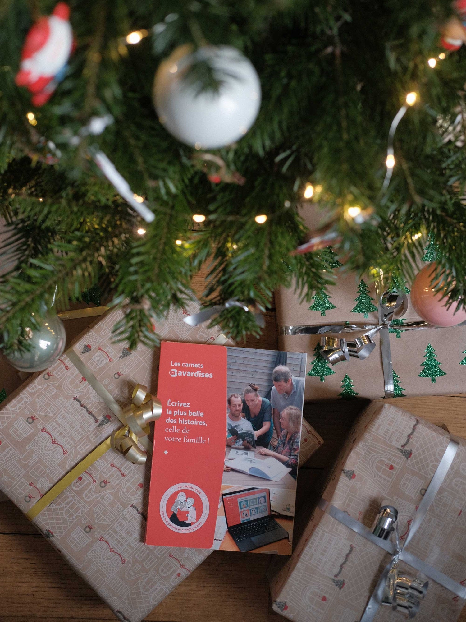 coffret cadeau grands-parents Noël