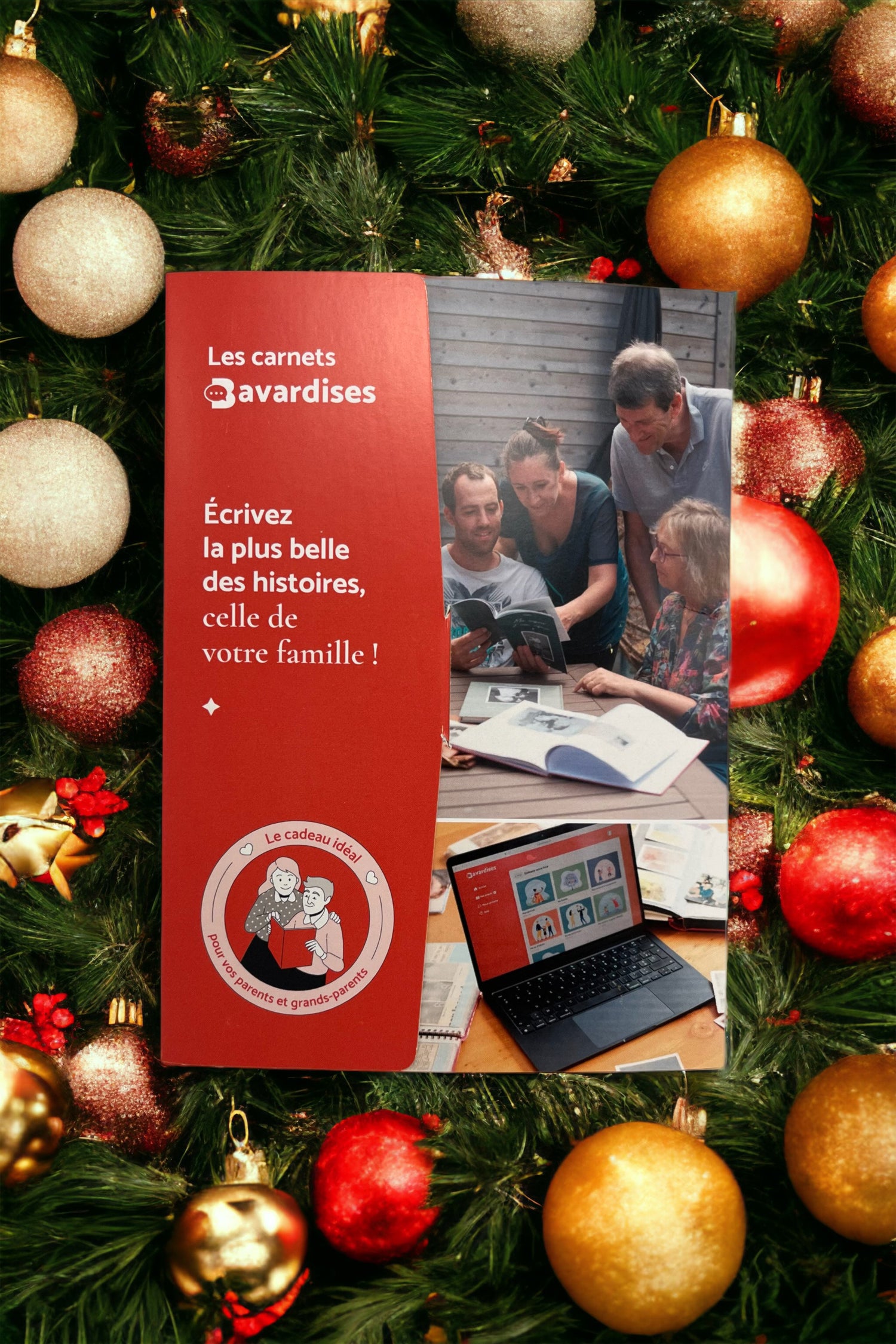 Le coffret cadeau pour créer son carnet de souvenirs