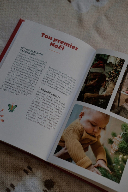 Créer un livre de naissance avec une application : simple, guidé et sans stress