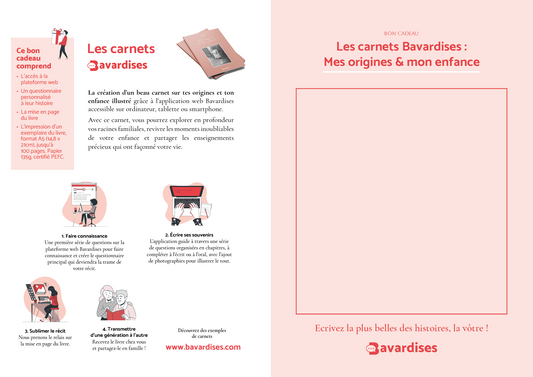 Carte-cadeau Bavardises