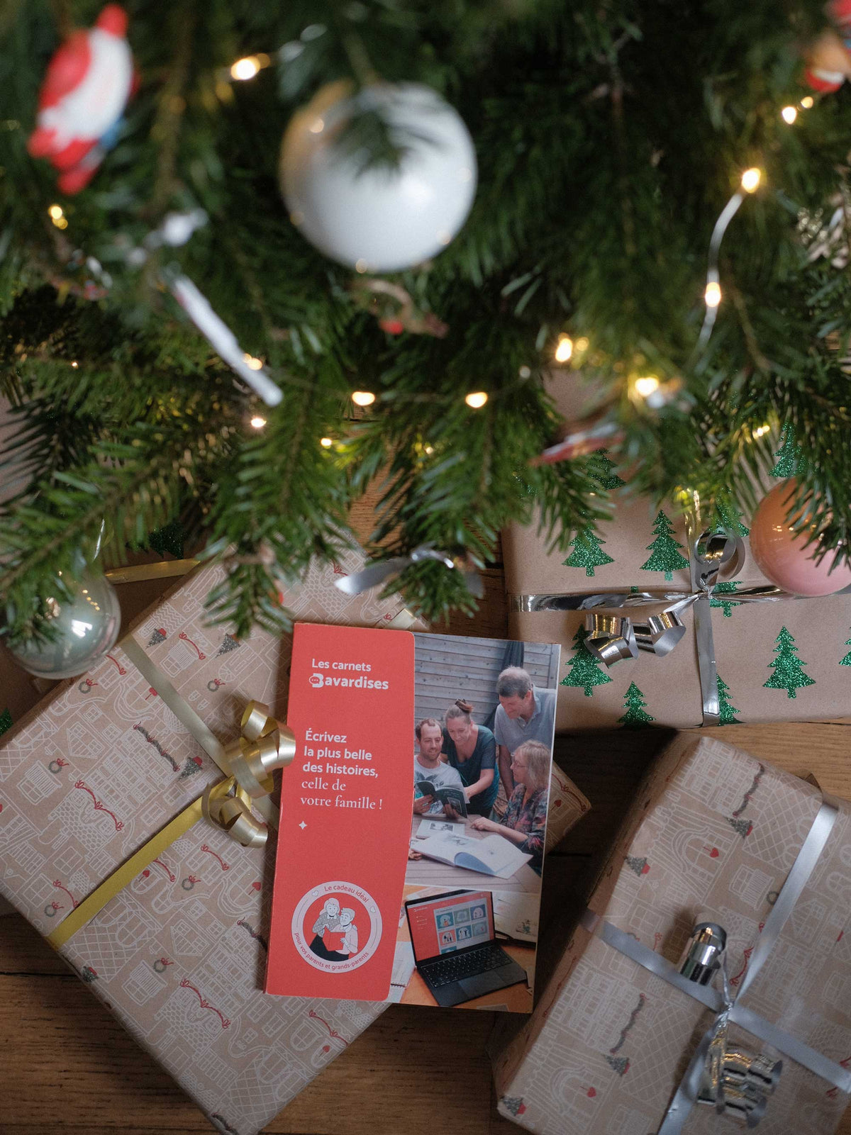 coffret cadeau grands-parents Noël