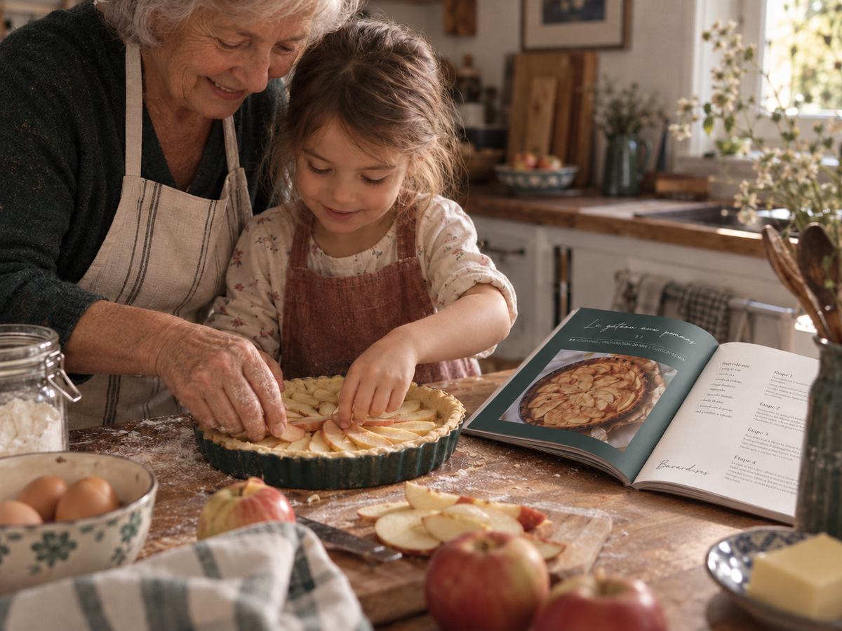 Le carnet de recettes de mamie