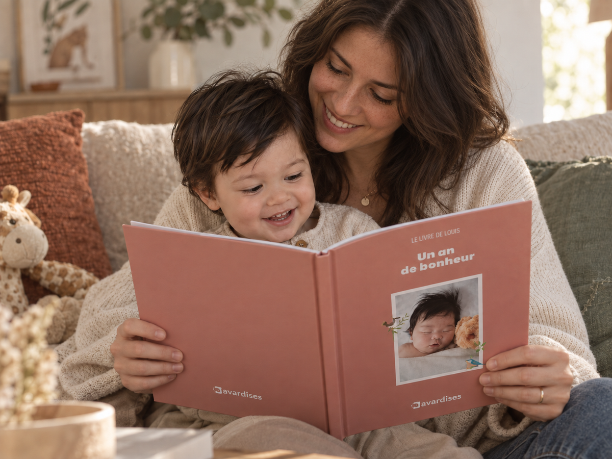 livre de naissance personnalisé