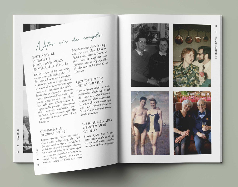 Carnet Bavardises sur la vie de famille