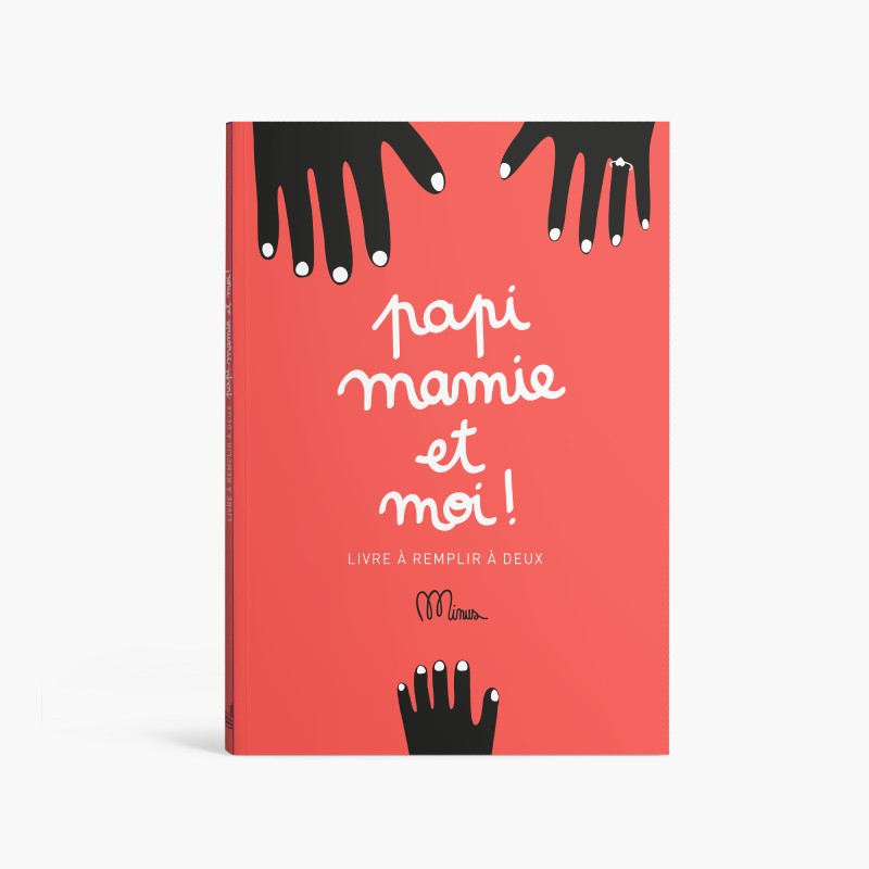 Carnet de souvenirs à compléter, Papi, Mamie et moi, Minus Editions